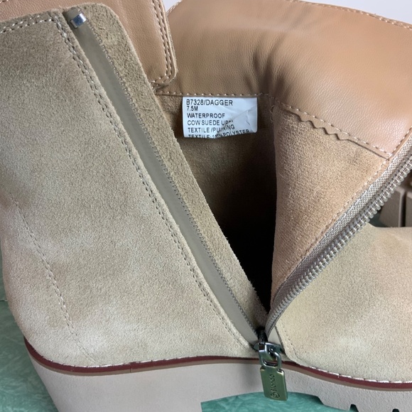 NWT Blondo waterproof women’s genuine suede leather boots size 7.5 - Picture 5 of 5